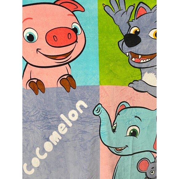 Cocomelon 90x60 Character Throw Blanket Kids Fleece - Picture 3 of 5